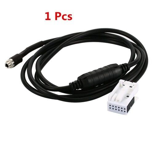 Car Audio Input Adapter Cable AUX Auxiliary Cable For BMW E60 E61 E63 E64 E65