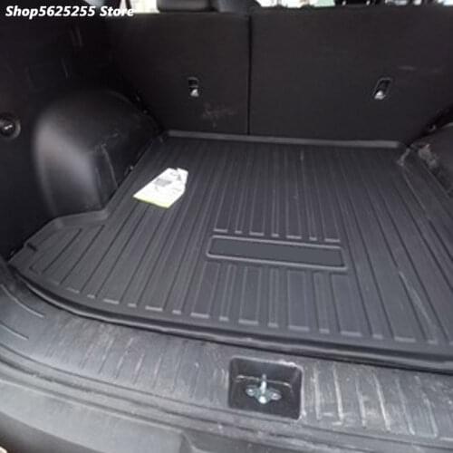 Car TPO High-side Waterproof Trunk Mat For Hyundai Tucson NX4 2021 2022 Accessories Modification Trunk Pat Protection