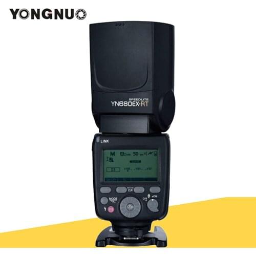 YONGNUO YN680EX-RT Lithium 2.4G Wireless 1/8000s HSS TTL Flash Speedlite Master High-Speed Lithium Battery for Canon Cameras