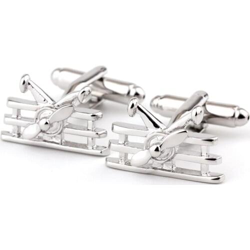 Fighter modelling metal French shirts cufflinks sleeve nail factory direct sale free shipping