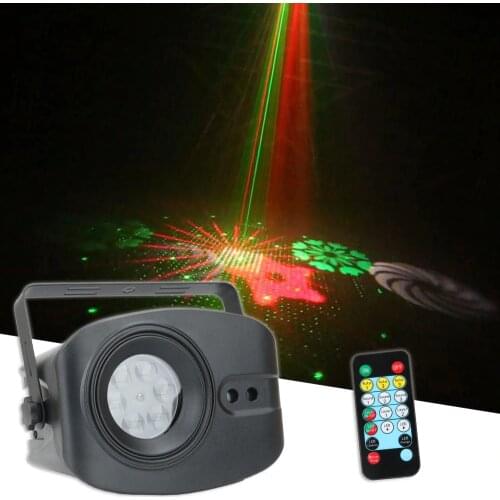 Big Picture 48 Pattern RGB Laser Lights Control Music Led Disco Light Party Show Laser Projector Effect Lamp with Controller