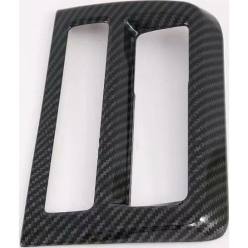 For Hyundai Sonata DN8 2020 2021 Car Accessories Carbon Fiber Foglight Head Light Switch Button Control Panel Cover Trim Bezel