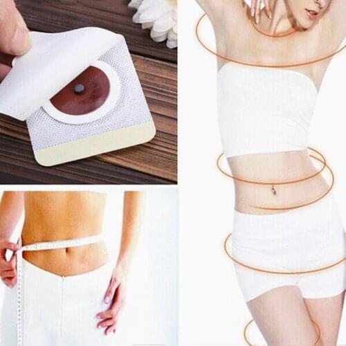 Hot Chinese Medicine Cellulite Weight Loss Navel Sticker Magnetic Slim Detox Adhesive Sheet Fat Burning Slimming Diet Patch Pads
