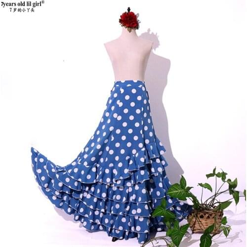 Flamenco Hip Flounce Dress Is A Popular Dance Wear Brand 6DTT35