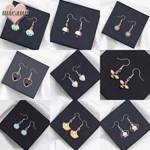Earing Dangle Anime Cute Kawaii Statement Moda Coreana Geometric Ear rings For Women Ofertas Relampago Accesories For Women 2020