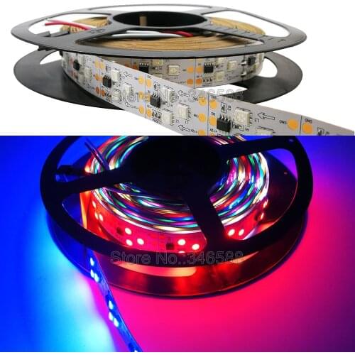 5M 12V 5050 SMD WS2811 IC 90LED/M 450LEDs 3 Triangle Row Dream Color Pixel LED Strip,IP20 Non-waterproof or IP67 Waterproof