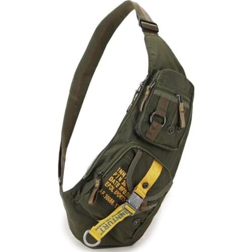 High Quality Waterproof Nylon Men Cross Body Messenger Shoulder Bag Riding Military Assault Male Sling Chest Day Back Pack
