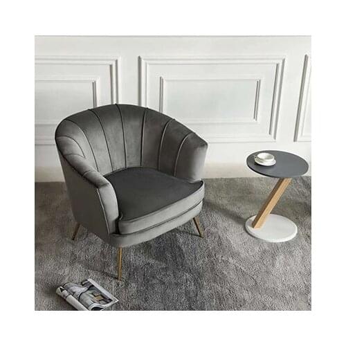 Chinafurniture Nordic cloth art sofa contracted contemporary bedroom sofa chair sitting room balcony lazy person sofa