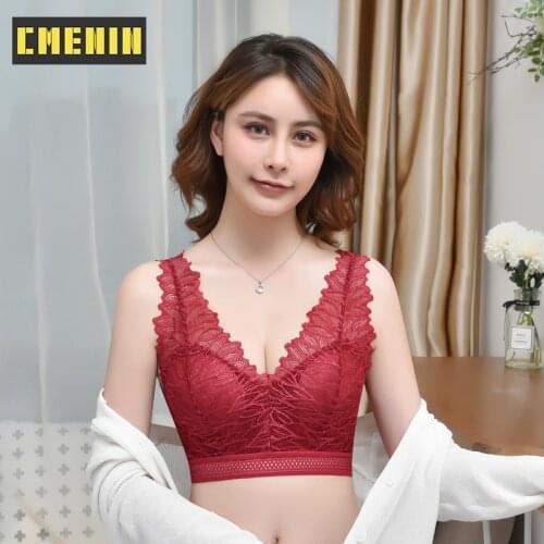 CMENIN Lace Sexy Bra Women Underwear Bralette Push Up Lingerie Comfortable sexy lingerie Strapless Bras Bras For Women B0203
