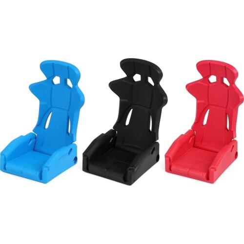1Pcs Simulation Plastic Driving Seat for 1/10 RC Crawler Car Traxxas TRX-4 Axial SCX10 90046 WRAITH RR10