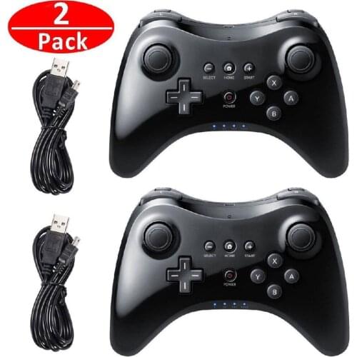 Wireless Classic Pro Controller Joystick Gamepad for Nintend wii U Pro with USB Cable MeterMall Controller