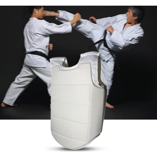 Boxing Chest Guard Rib Shield Armour Body Chest Protector for Martial Arts Kickboxing Taekwondo Muay Thai Karate Training 2021