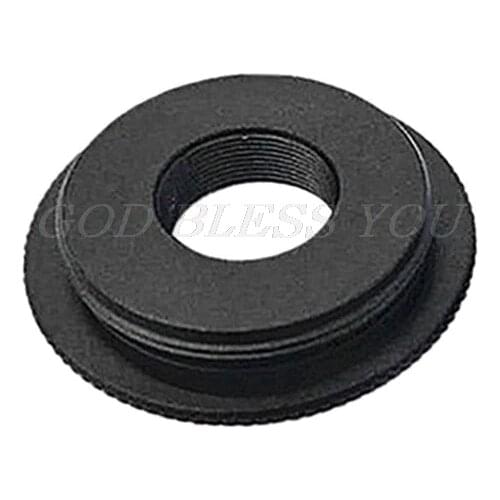 Black Metal M12 to C/CS Mount Board Lens Converter Adapter Ring for AHD SONY CCD TVI CVI Box Camera Support Accessories