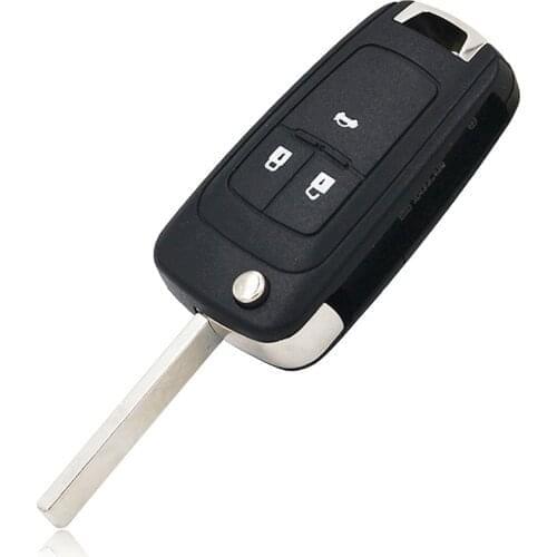 CN014002 Aftermarket 3 Button Flip Key With ID46 Chip For Chevrolet Cruze 433MHZ Frequency 13500219