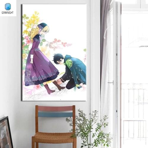 Diy oil painting Who made me a princess digital paint by numbers Japan Style coloring by numbers for home decor