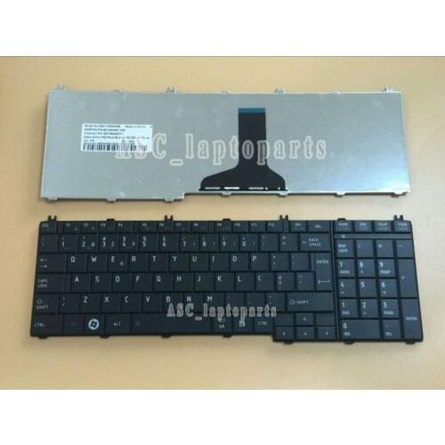 New PO Portuguese Teclado Keyboard For Toshiba Satallite L665 L665D L750 L750D L755 L755D Laptop Black
