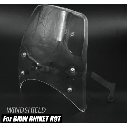 Headlight Fairing Deflector For BMW RNineT RNineT R9T 2014-2020 RNineT Motorcycle Flyscreen Windshield Windscreen