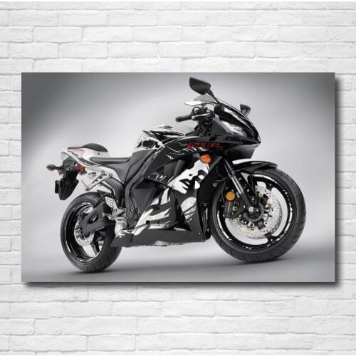 Modern Painting Superbike Hondas CBR 600RR Racing Motorcycles Sport Posters Canvas Print Wall Art for Home Room Decor