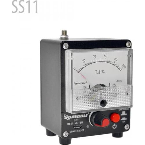 Surecom SS11 Field Strength Power Test Portable Field Strength RSSI Meter & Antenna 100KHz-3000MHz High Sensitivity Instrument