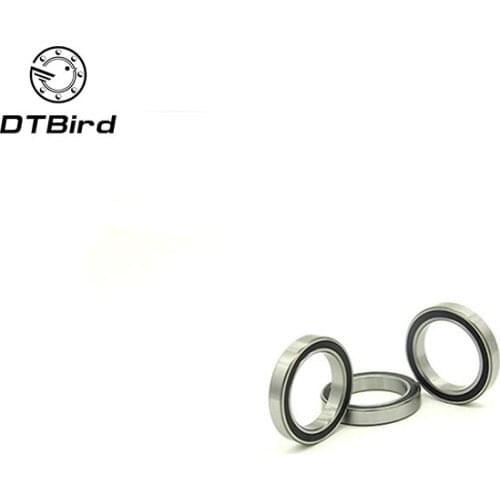 2Pcs 6806-2RS 6806RS 6806rs 6806 rs Deep Groove Ball Bearings 30 x 42 x 7mm Free shipping High Quality