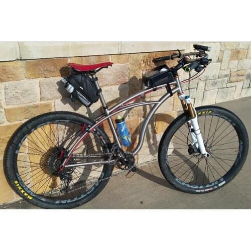 Titanium newsboy bicycle frame titanium cruiser bike frame