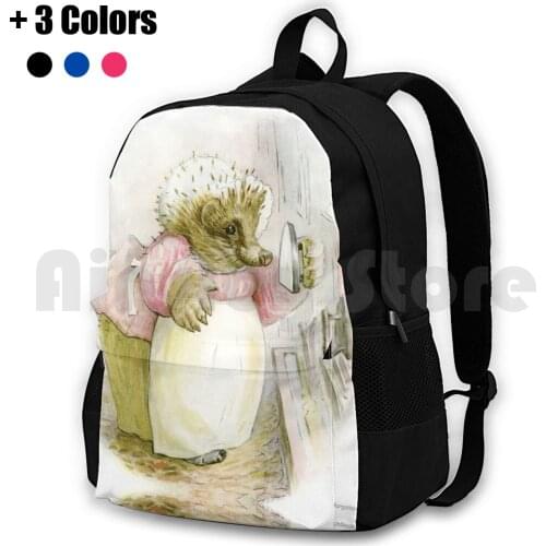 Mrs Tiggy Winkle-Beatrix Potter Outdoor Hiking Backpack Riding Climbing Sports Bag Beatrix Potter Mrs Tiggy Winkle Hedgehog