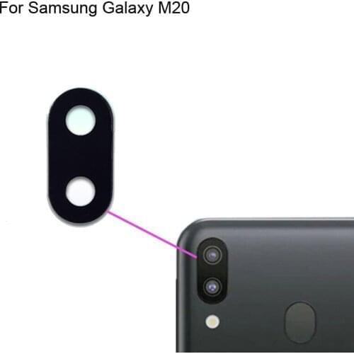 High quality For Samsung Galaxy M20 Back Rear Camera Glass Lens test good For Samsung Galaxy M 20 Replacement Parts SM-M205F