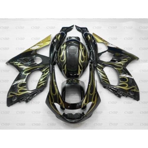 YZF 600R 1997 - 2007 Motorcycle Fairing YZF 600R 00 01 Fairing Kits for YAMAHA YZF600R 04 05 Black Yellow Frame Fairing Kits