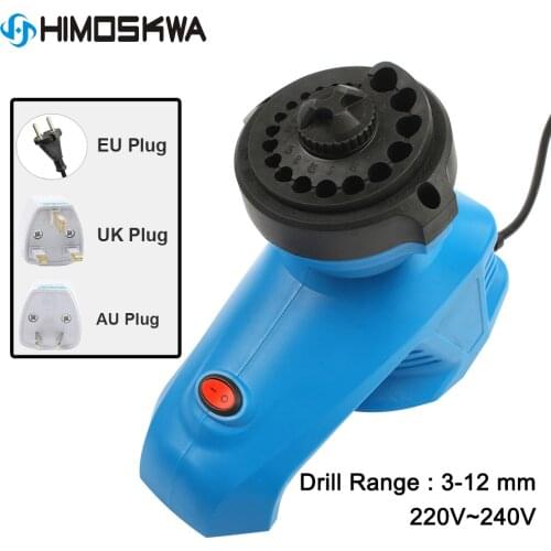 220V Electric Drill Bit Sharpener EU Plug High Speed Drill Grinder Machine Twist Drill Driver 95W 1350rpm For Drill Size 3-12mm
