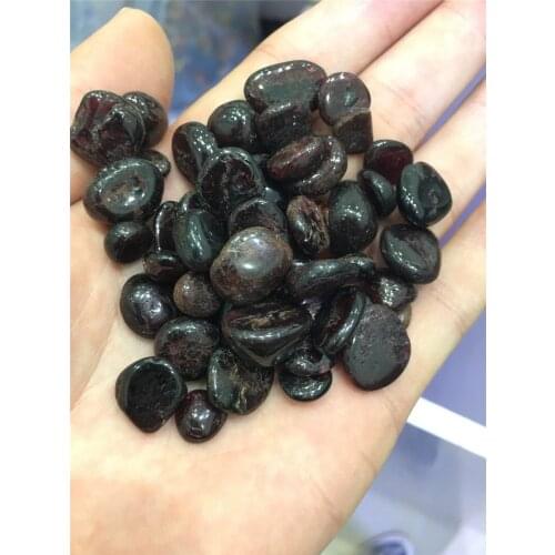 500 grams, garnet irregular gravel grains, crystal gravel aquarium decoration