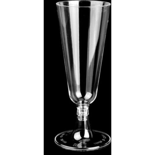 6pcs 150ML Disposable Goblet Hard Plastic Air Cup Red Wine Champagne Glass