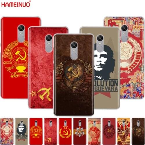 HAMEINUO Soviet Union USSR Grunge Flag Cover phone Case for Xiaomi redmi 5 4 1 1s 2 3 3s pro PLUS redmi note 4 4X 4A 5A