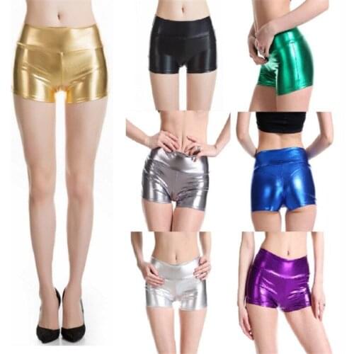 Coldker Women's Leather Shorts