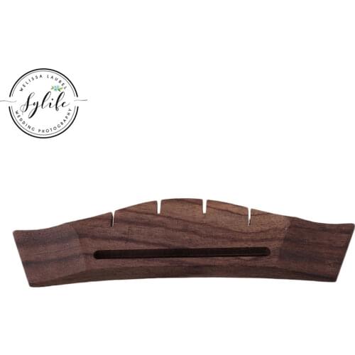 106mm Length Rosewood Bridge for Ukulele 4String Guitar Part Accessories