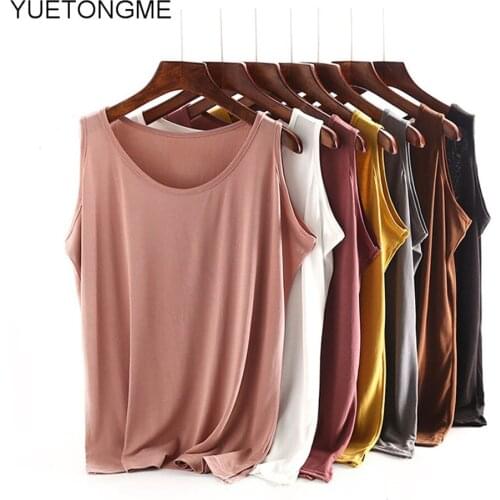 O Neck Summer Top Sleeveless Women Sexy Basic T Shirt White Modal Black Tank Top Casual