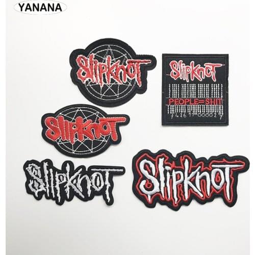 A Rock band Heavy Metal Band Patch Badges Embroidered Applique Sewing Iron On Badge Clothes Garment Apparel Accessories