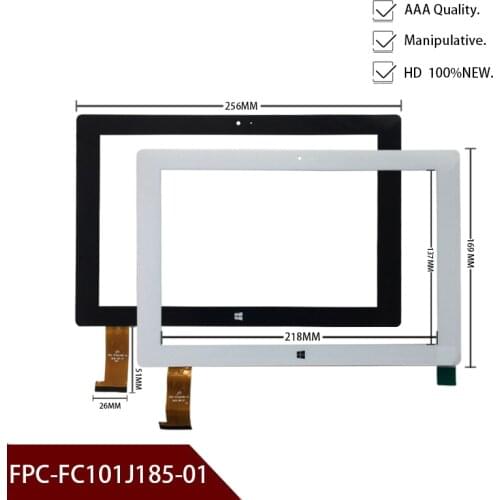 New black 10.1'' inch tablets Capacitive Touch Screen Kingvina FPC-FC101J185-01 Touch Panel FPC - FC101J185 - 01 free shipping