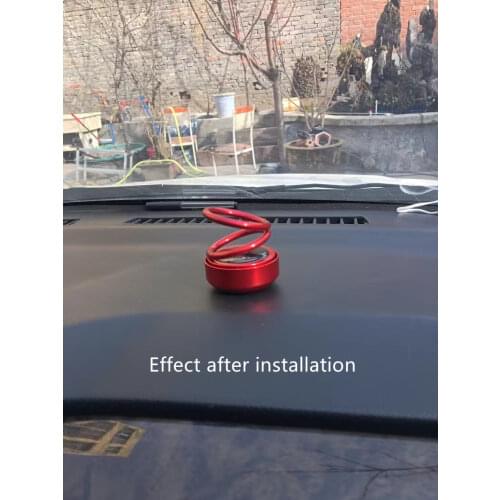 Car Air Freshener Solar Aroma Diffuser Aroma Diffuser Turntable Decoration Car Interior