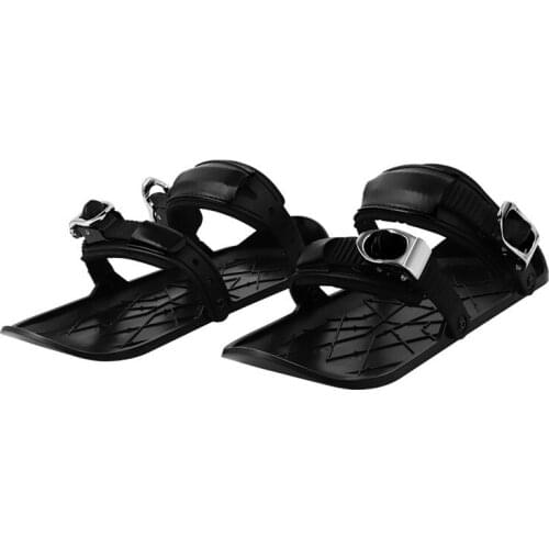 Ultra-thin Mini Ski Skates Sports Snow Ski Shoes New Mini Ski Skates for Snow High Quality Portable Skiing Shoes Snow Board