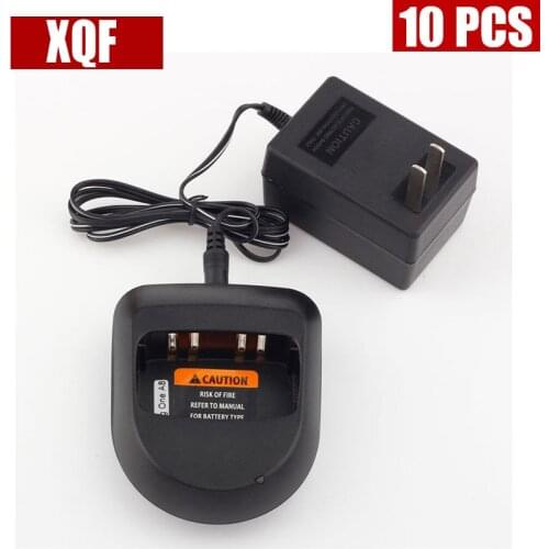 XQF 10PCS Rapid Adapter Charger for MOTOROLA PMLN4822AR battery Mag One BPR40 A8 A6 Radio