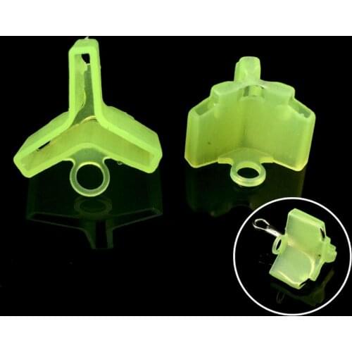 10Pcs Fishing Tackle Box Accessory tool Fishing Treble Hooks Safety Covers Stroring Bonnets Caps Protector 3 Sizes