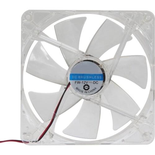 120*120*25mm RED LED DC 12V 4Pin Computer PC Case Heatsink Cooler CPU Cooling LED Fan