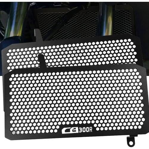 Motorcycle Aluminum Radiator Guard Grille Protection Water Tank Guard Cover For HONDA CB 300R 250R CB300R CB250R ABS 2019-2021