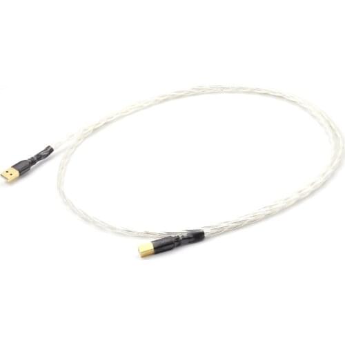 Free shipping Odin interconnect USB cable with A to B plated gold connection USB audio cable
