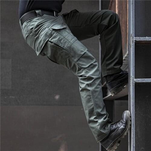 Military Tactical Pants SWAT Army Cargo Pants Men Combat Breathable Camouflage Waterproof Trousers Work Joggers Size S-2XL