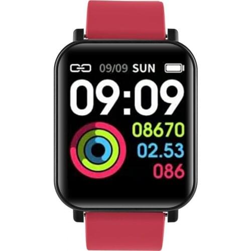 C20 Colorful Screen IP68 Waterproof Blood Pressure Heart Rate Smart Watch Bracelet for Sports Bond Touch парные