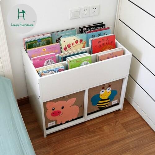 Louis Fashion Childrens Bookcases Bookshelf Picture Simple Landing House