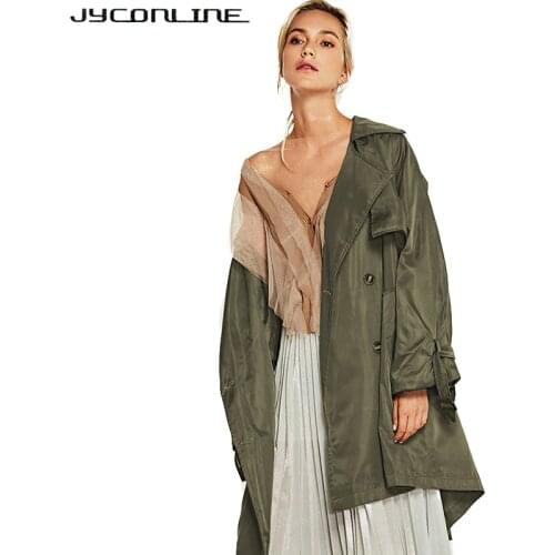 Jyconline Women's Long Raincoats