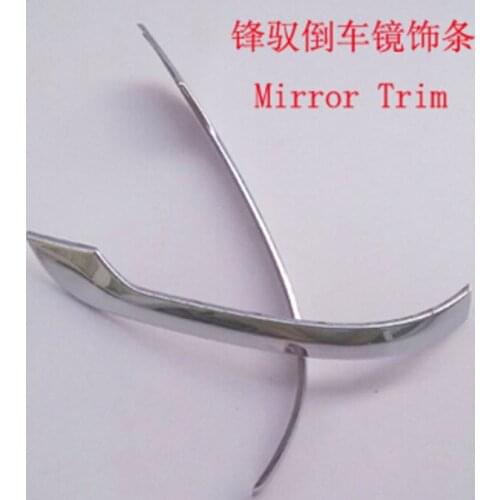 Modified Side Coves Mirror Trim For Suzuki SX4 S Cross 2013-2014 Car Styling Stickers Auto Accessories 2 Pcs