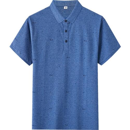 New 2021 Plus the large size 6XL 7XL Mens Short Sleeve Polo Shirt Thin Summer mens polo shirt classic solid polo shirt